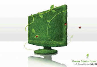 2009 LG Eco-Friendly Monitor W52TE
