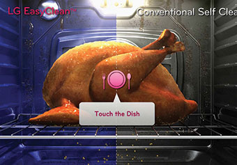 CES 2013 LG Oven Easy Clean (55inchTouch Screen)